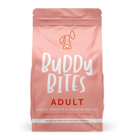Buddy Bites Salmon Kibble