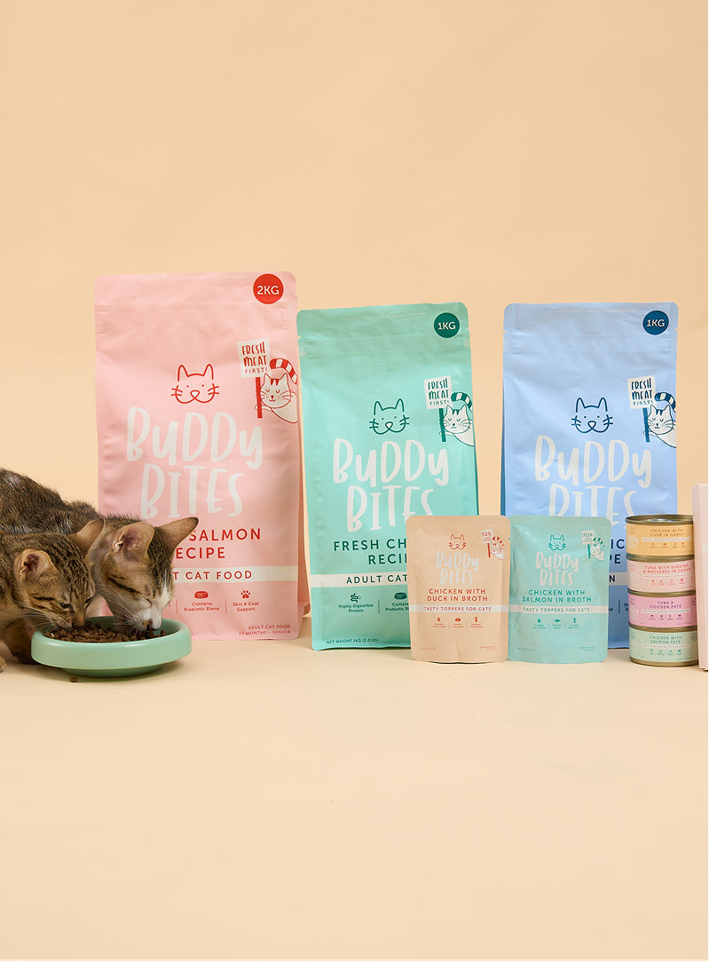 Cat Food Topper (Pouch) - Chicken with Salmon in Broth 70g