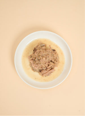 Cat Food Topper (Pouch) - Tuna with Pumpkin in Broth 70g