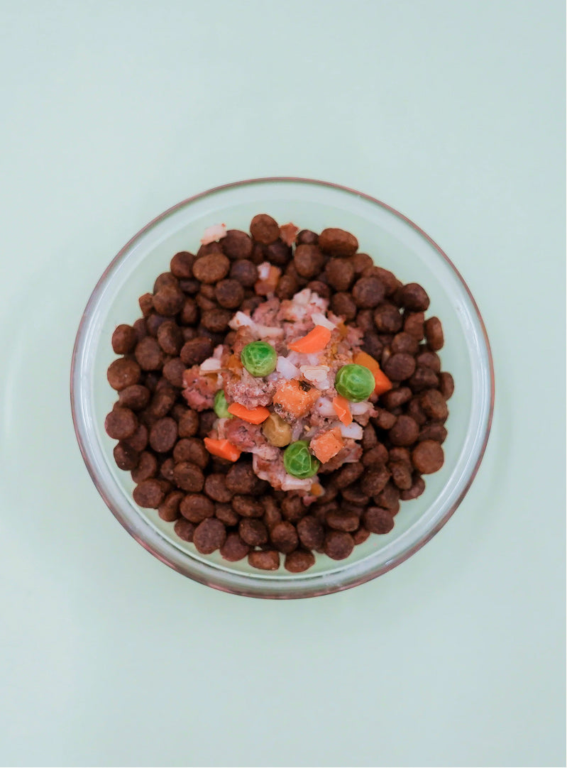 Fresh Dog Food Toppers (Beef & Vegetables)