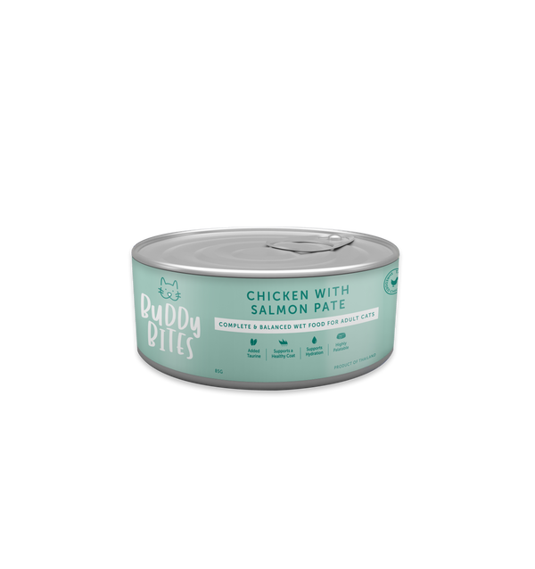Cat Can - Chicken with Salmon Pate 85g