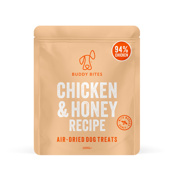 Chicken & Manuka Honey Air Dried Dog Treats