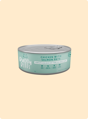 Cat Can - Chicken with Salmon Pate 85g